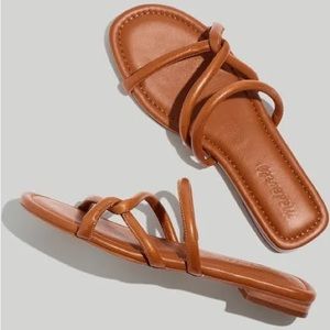 NEW Madewell Amel Bombé Slides